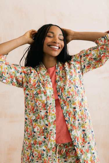 Mayflower Dressing Gown White