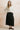 Frances Cotton Pincord Printed Skirt Dark Olive