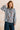 Fiona Gathered Neck Blouse Grey