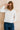 Kit Ruffle Embroidered Cotton Blouse White