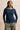 Monica Organic Cotton Jersey Top Navy