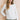Caroline Organic Cotton Jersey Top White