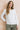 Caroline Organic Cotton Jersey Top White