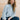 Flora Organic Cotton Pintuck Blouse Powder Blue