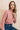 Ana Textured Organic Cotton Shirt Antique Pink