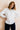 Ana Textured Organic Cotton Shirt White