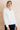 Linden Collared Half Button Blouse White