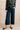 Amelia Denim Cropped Wide Leg Jeans Dark Wash
