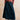Holly Button Through Denim Midi Skirt Dark Wash