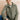 Ash Stretch Cotton Jumbo Cord Jacket Sage