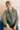 Ash Stretch Cotton Jumbo Cord Jacket Sage