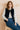 Twilight Stretch Jumbo Cord Gilet Navy