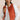 Twilight Stretch Jumbo Cord Gilet Terracotta