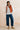Twilight Stretch Jumbo Cord Gilet Terracotta