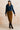 Morwenna Stretch Jumbo Cord Midi Skirt Burnt Caramel