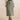 Morwenna Stretch Jumbo Cord Midi Skirt Sage