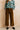 Isla Cropped Stretch Jumbo Cord Trousers Burnt Caramel