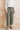 Isla Cropped Stretch Jumbo Cord Trousers Sage