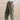 Shirin Relaxed Barrel Leg Jumbo Cord Trousers Sage