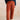 Shirin Relaxed Barrel Leg Jumbo Cord Trousers Terracotta
