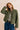 Scarlett Reversible Textured Boucle Jacket Dark Olive