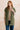 Cotswold Textured Bouclé Sleeveless Cardigan Dark Olive