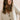Bloom Flecked Knit V-Neck Cardigan Ecru