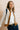 Grove Colour Block Knitted Waistcoat Ecru