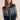 Easel Fair Isle Knit Cardigan Navy