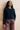 Elodie Scalloped Neck Outfitter Cardigan Navy