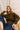 Elodie Scalloped Neck Outfitter Jumper Burnt Caramel