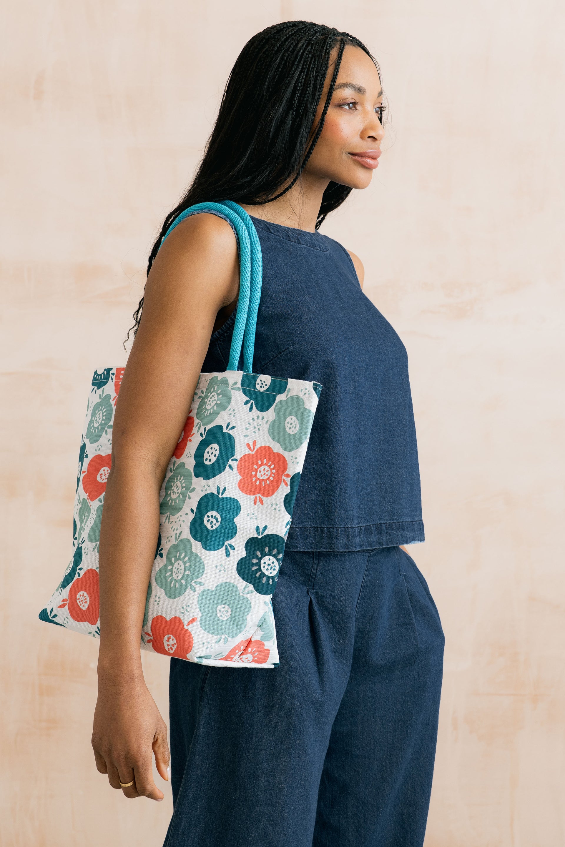 Winchcombe Flower Shopper Bag