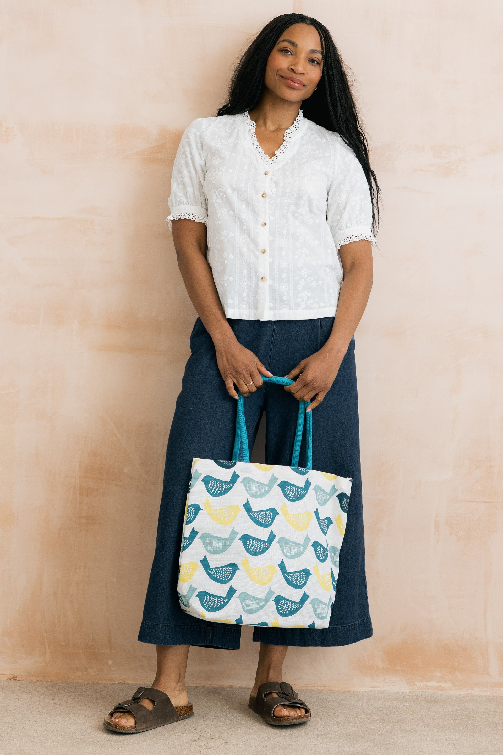 Winchcombe Birds Shopper Bag