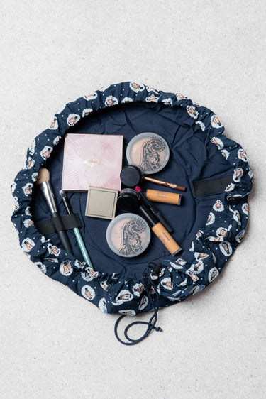 Dapper Cosmetics Drawstring Pouch