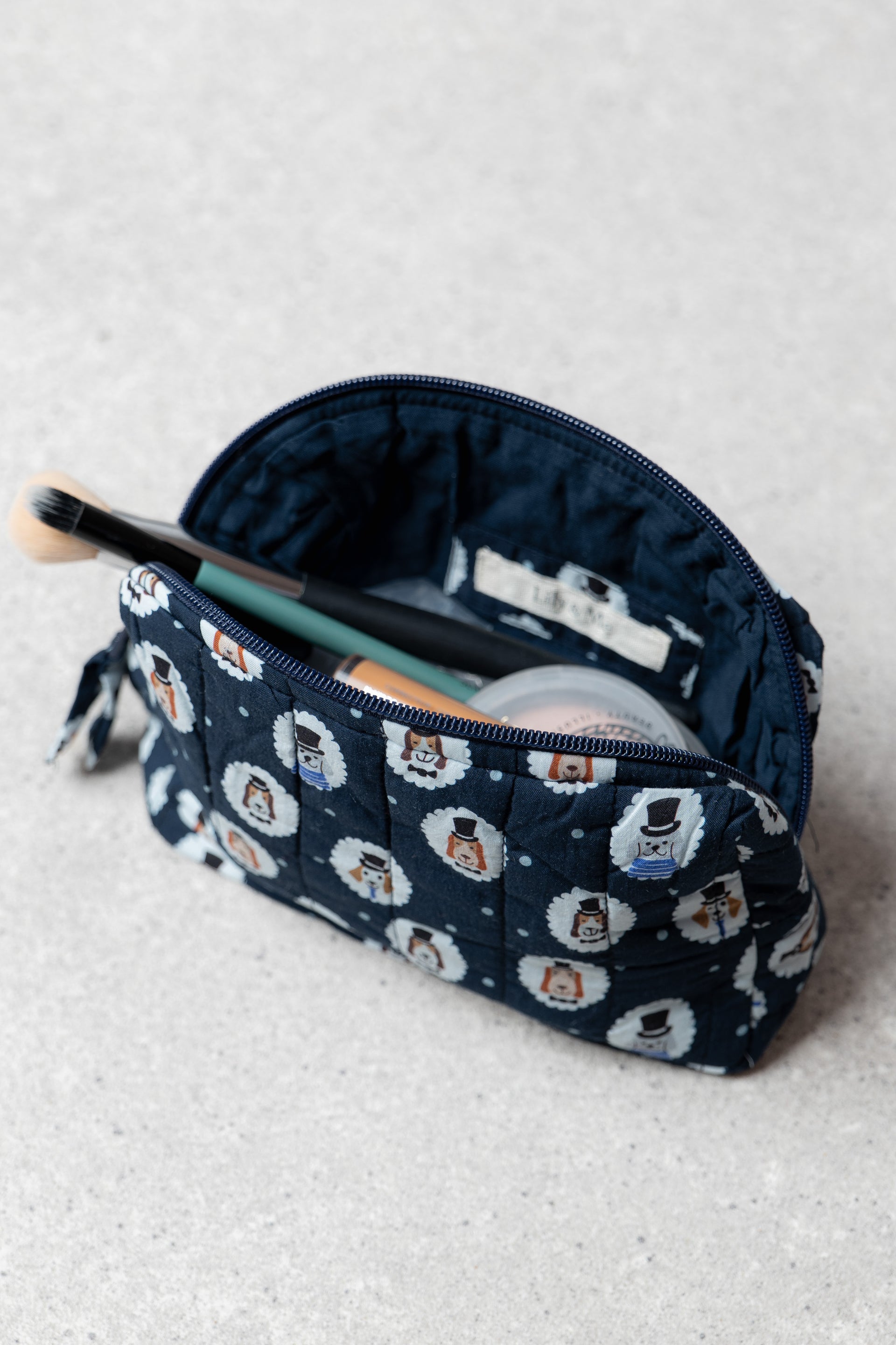 Dapper Cosmetics Zip Bag
