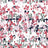 Myrtle White Ditsy Print Top