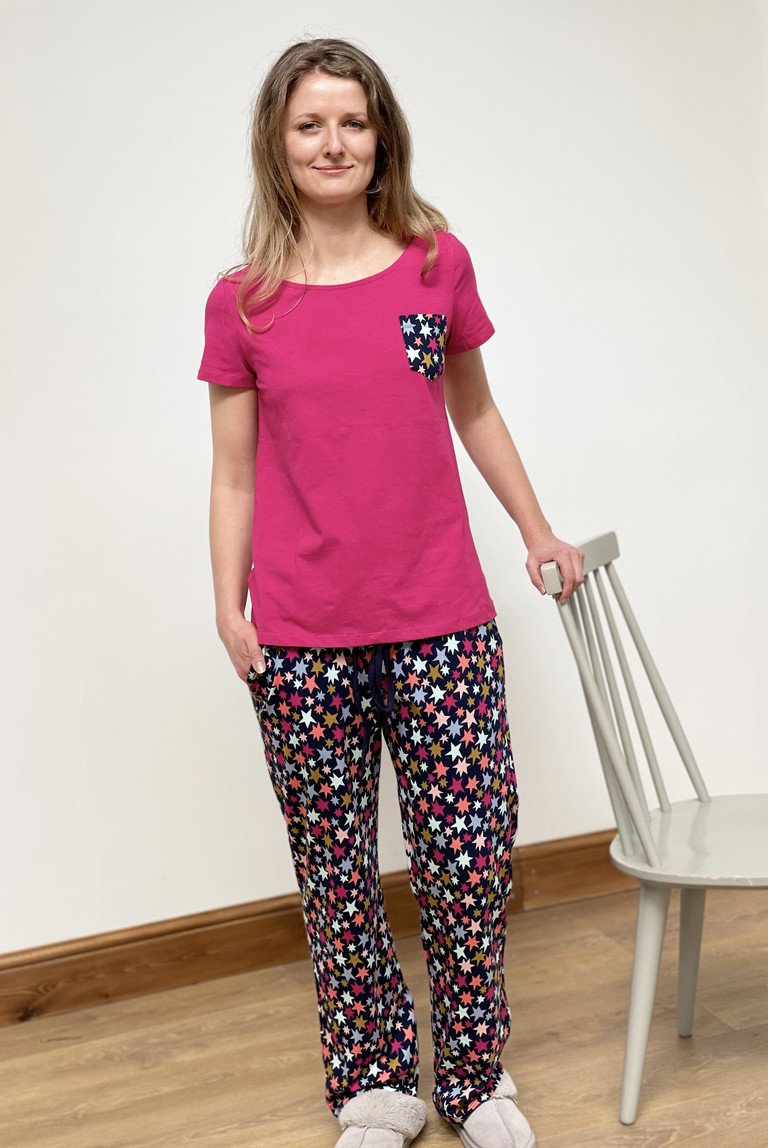 Star Pyjama Set - Pink