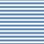 Summer Stripe Cornish blue 
