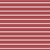 Mini Stripe Chalk Red 